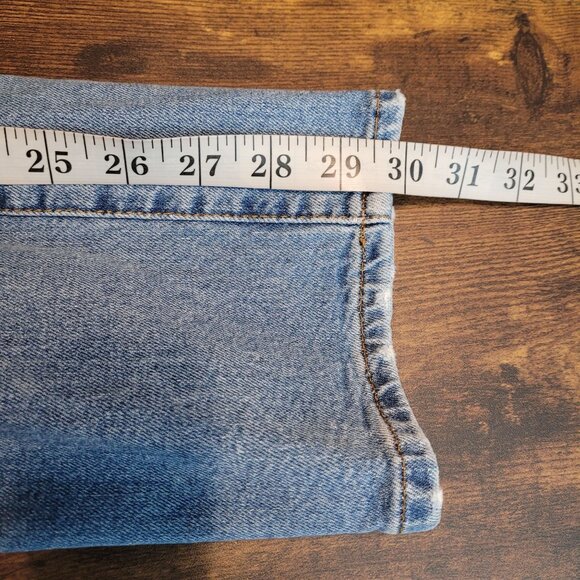 Buffalo David Bitton Jeans Size 27 Jayden High Rise Straight Medium Light Wash - Picture 9 of 10